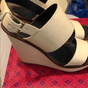 Authentic Tory Burch Wedge size 10.5 brand new
